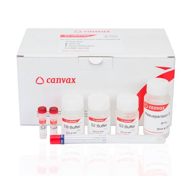 HigherPurity™ Buccal Swab DNA Extraction Kit | Canvax