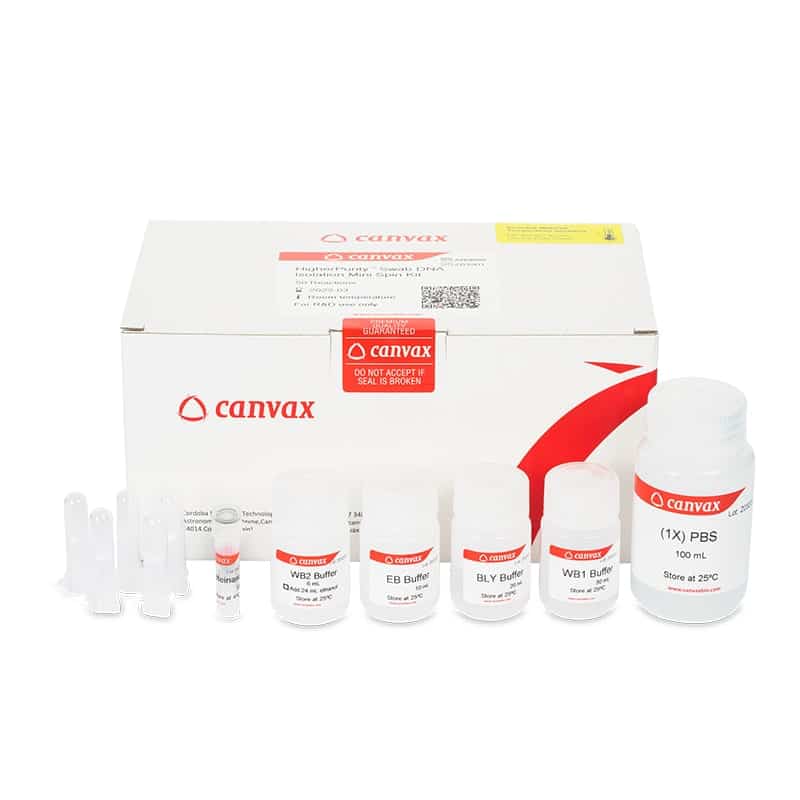 HigherPurity™ Swab DNA Extraction Kit | Canvax